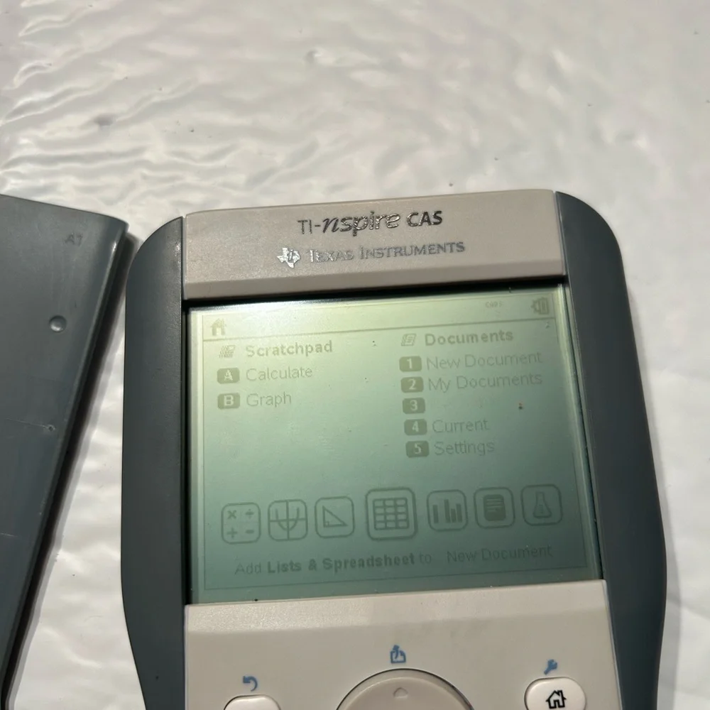 Texas Instruments TI Nspire CAS Graphing Calculator With Cover Tested